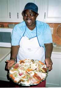 Student with Cold Platter